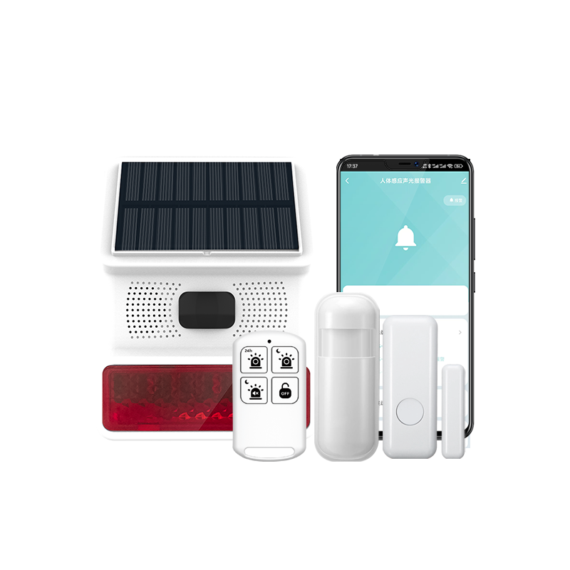 太陽能聲光報(bào)警器PE-523